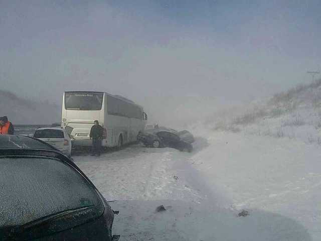 В Словакии в горах произошло масштабное ДТП, пострадали 5 украинцев