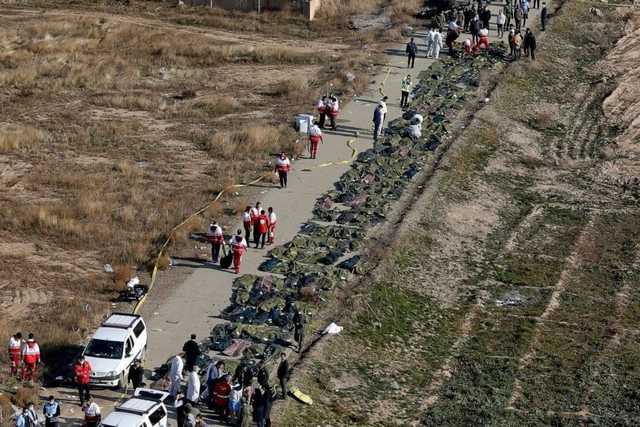 Свидетели застыли от ужаса: появились новые кадры с места катастрофы украинcкого Boeing