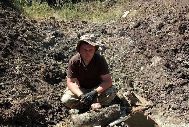 На фронті від обстрілу загинув командир відділення Антон Хоба