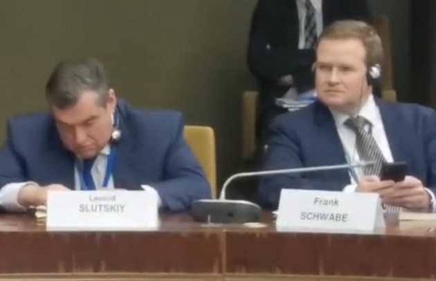 Представник Росії заснув на засіданні ПАРЄ