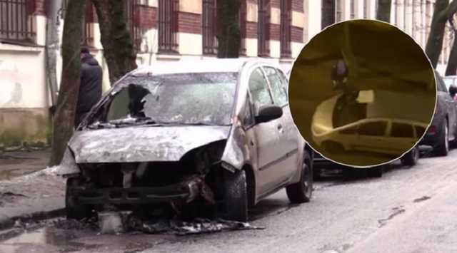 Дерзкий поджог авто журналистки "Радио Свобода" попал на видео