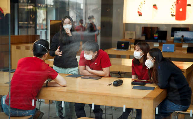 В Китае из-за коронавируса закрыли все магазины Apple