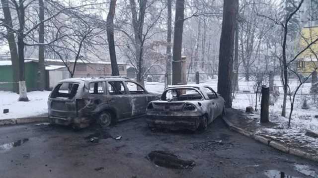 Под Киевом депутату сожгли автомобиль