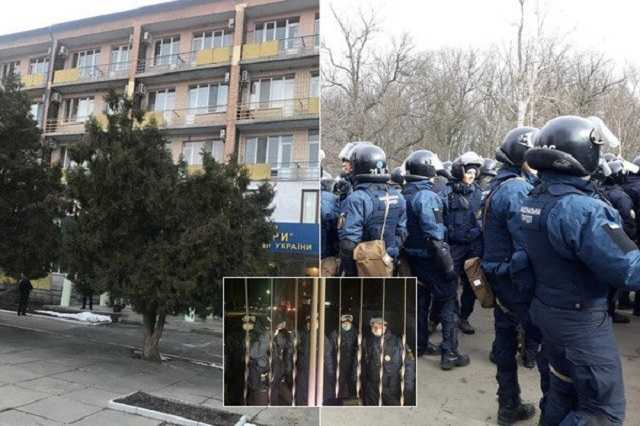 Новые Санжары покинула часть силовиков и спецтехники