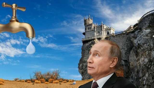 Оккупированный Крым столкнулся с тотальным дефицитом воды и с перспективой полного усыхания