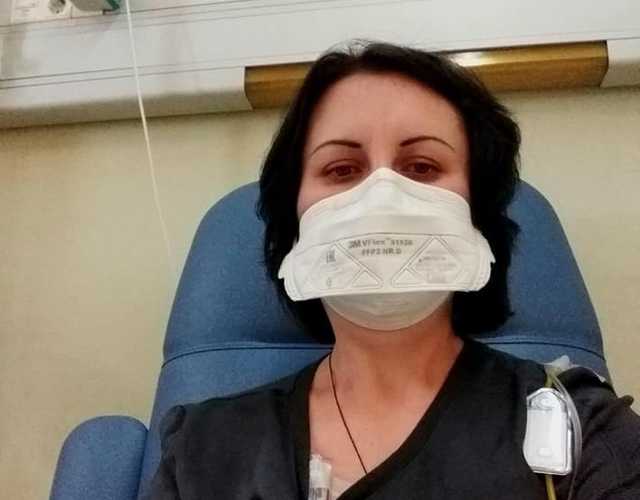 Украинка растрогала историей о борьбе с раком в эпицентре пандемии