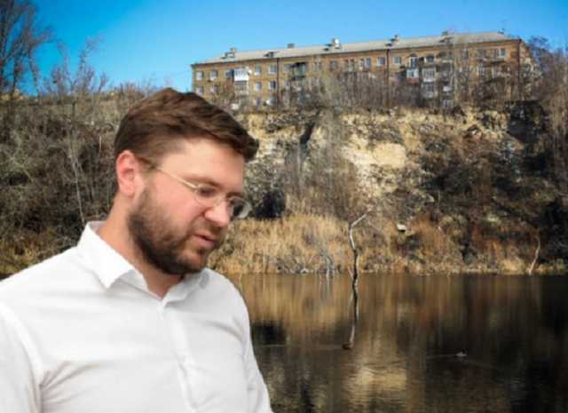 Компания из орбиты “Укрбуда” заработает на укреплении склона озера Глинка