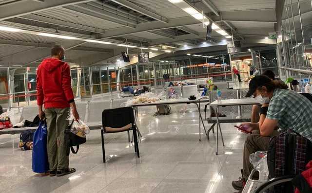 Украинцы застряли в Польше по дороге из Мексики