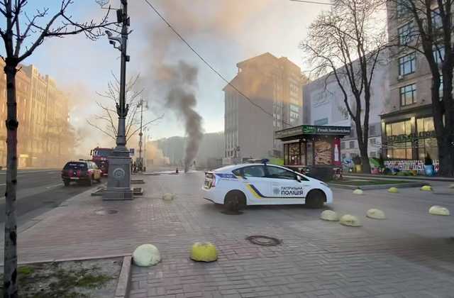 Пожар в подземном коллекторе на Крещатике в Киеве ликвидирован – ГСЧС