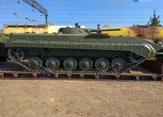 Украина получила партию бронетехники из-за границы