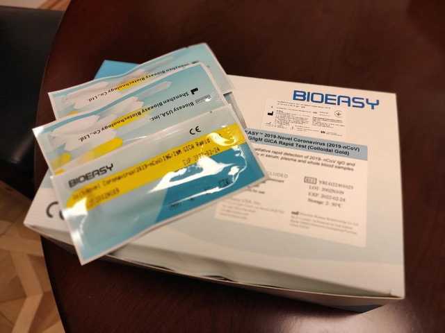 В Украине две компании получили подтверждение на производство тестов на коронавирус