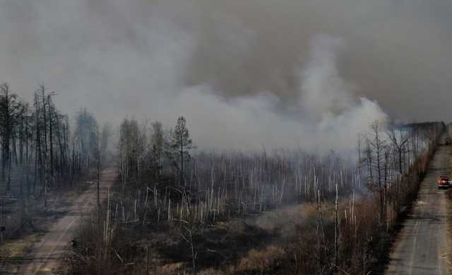 У Чорнобильській зоні з’явилися три нові осередки тління