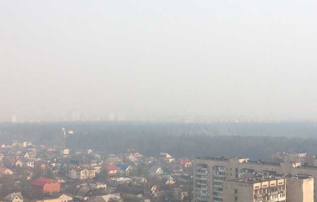 Геращенко: загрязнение воздуха в Киеве произошло из-за пожаров на Житомирщине