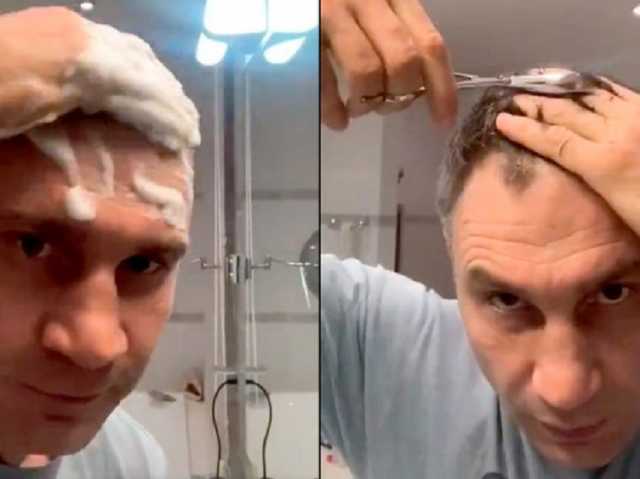 Виталий Кличко сам себя подстриг под песню Coronavirus