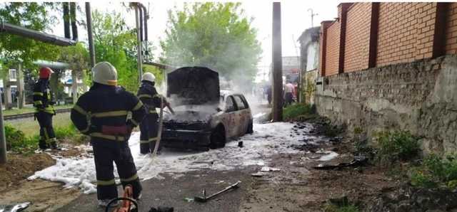 В Николаеве произошел мощный взрыв авто