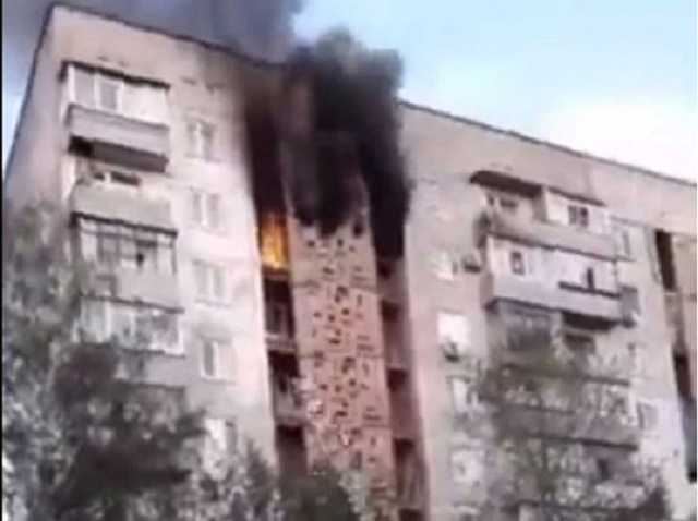 В Харькове горел жилой дом: эвакуировали 20 человек