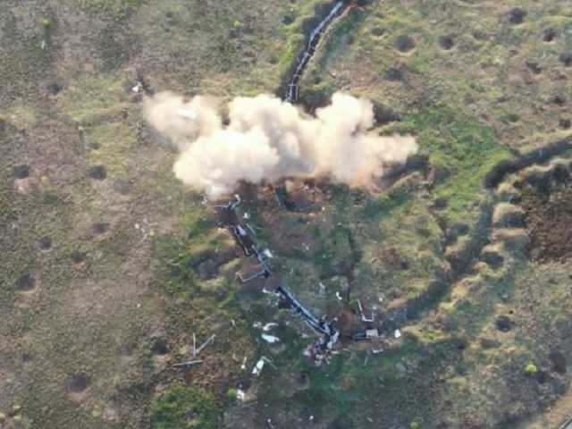 Точно в цель: на Донбассе ВСУ разнесли позицию боевиков