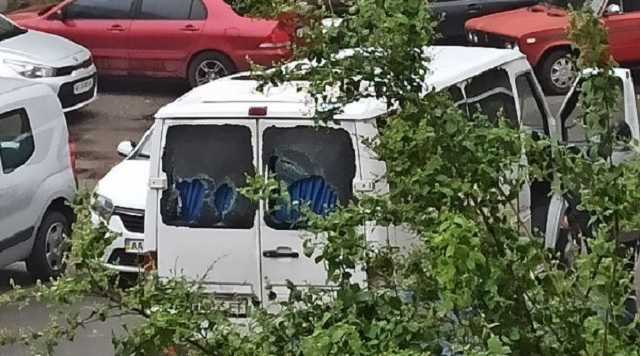 Под Киевом расстреляли маршрутку