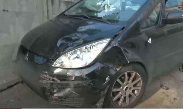 Журналистка телеканала Порошенко попала в серьезное ДТП в Киеве