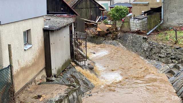 Сильные дожди вызвали наводнение в Чехии, погиб один человек