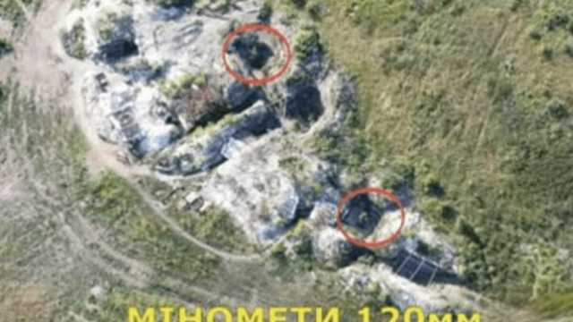 На Донбассе бойцы ВСУ уничтожили два 120 мм миномета боевиков