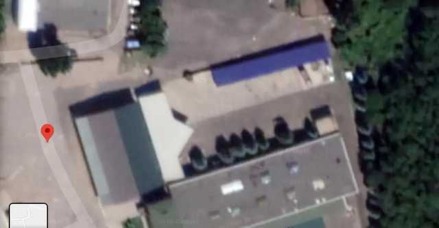 Военную базу с российскими танками и БТР показали на карте Донецка