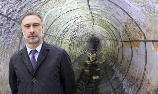 За год стоимость реконструкции канализационного коллектора в Киеве возросла в 2,5 раза