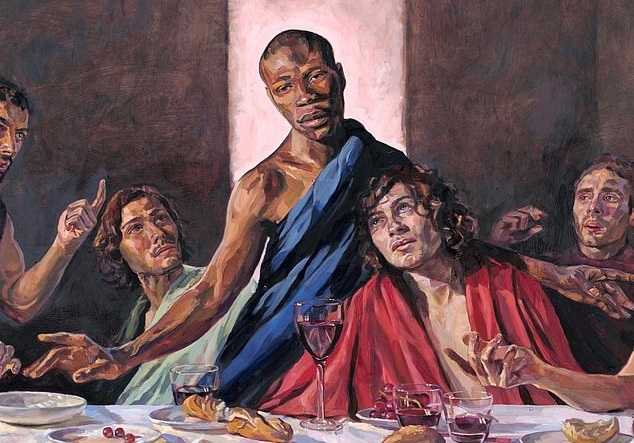 В британском соборе разместили «Тайную вечерю» с темнокожим Иисусом