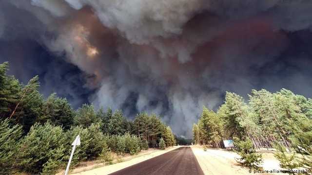 Зеленський обіцяє виплатити по 300 тисяч родинам, які постраждали від пожеж на Луганщині