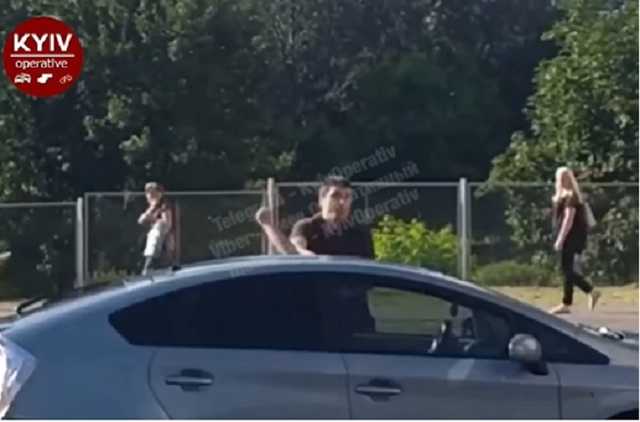 В Киеве после ДТП подрались водители