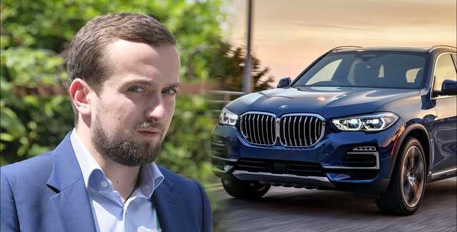 Скандальный чиновник Тимошенко из Офиса президента ездит по Киеву с мигалками