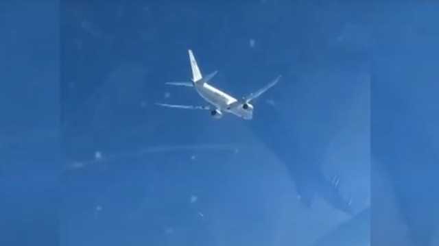 Появилось видео сопровождения российскими истребителями воздушных разведчиков стран НАТО