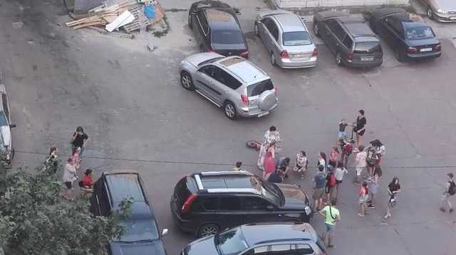 В Вишневом сбили ребенка на велосипеде