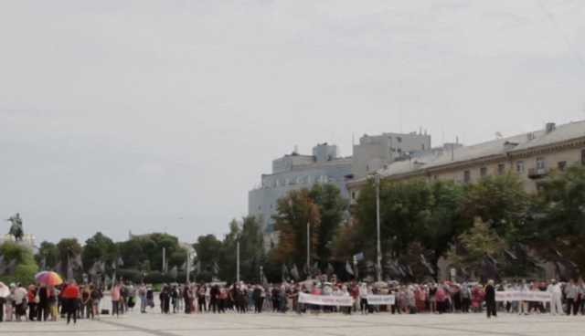 Українські віряни вийшли на захист Святої Софії