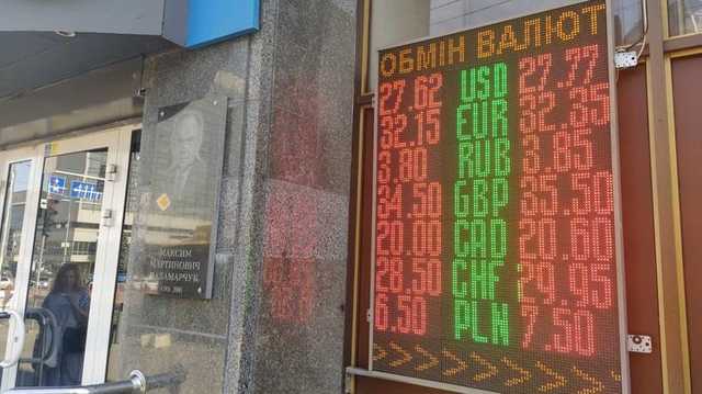 Гривня укрепилась из-за технических проблем иностранных банков