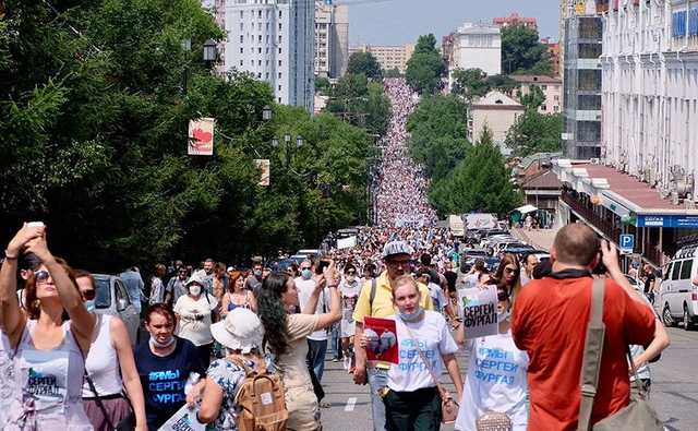 Расширение хабаровского протеста приводит Кремль в ужас — Le Figaro