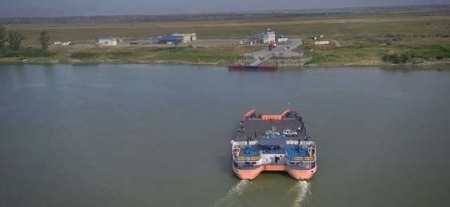 На украинско-румынской границе заработала паромная переправа