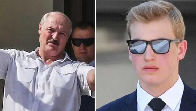Сын Лукашенко засветился на заводах в Минске: сбежал с отцом на вертолете