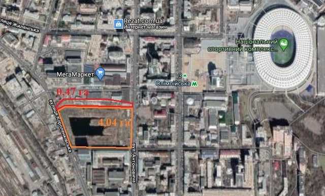 Застройщик отсудил участок в центре Киева, на котором хотели обустроить парк