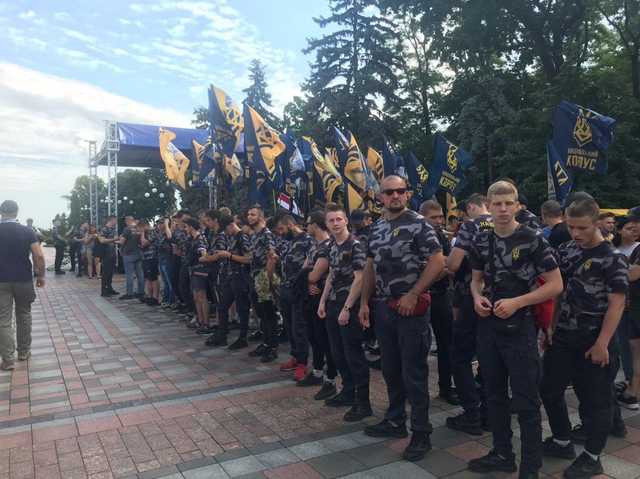 Нацкорпус заявив про непричетність до нападу на активістів Киви