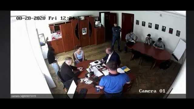 Во время визита Зеленского в Черкассы начался обыск в мэрии города