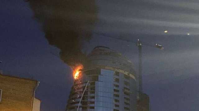 Спасатели сообщили первые подробности и назвали причину пожара в столичном ЖК Taryan Towers
