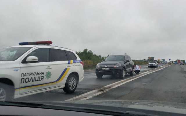 В Броварському районі трапилося ДТП на трасі Київ-Гомель