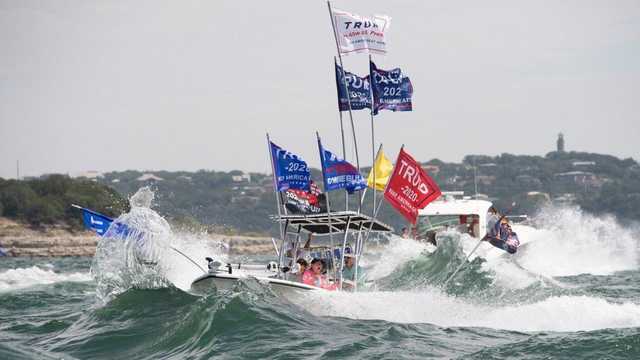 У Техасі на параді на підтримку Трампа затонули щонайменше чотири човни