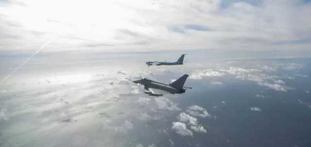 Британские истребители перехватили два самолета РФ вблизи Шотландии