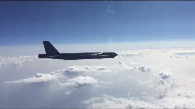 Российские истребители перехватили ядерные бомбардировщики США над Черным морем