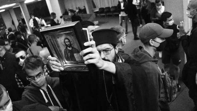 У Києві зірвали прем’єру фільму про сатанинську церкву