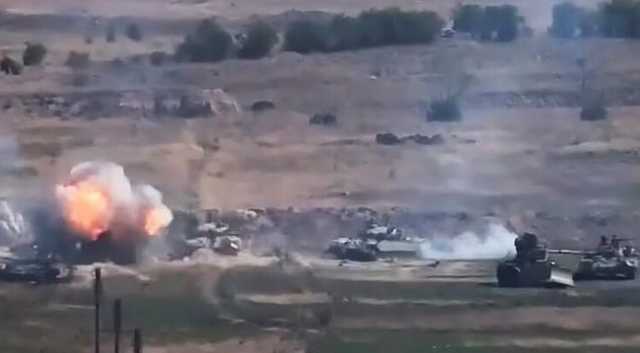 Армения обвинила Азербайджан в применении огнеметной системы в Нагорном Карабахе