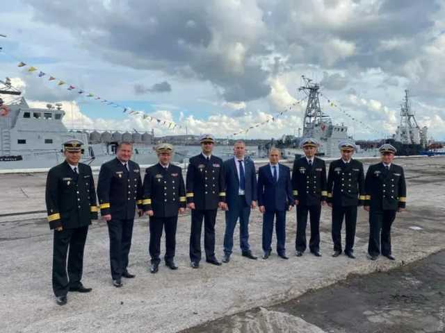 В порту «Южном» открыли новую базу Военно-морских сил Украины
