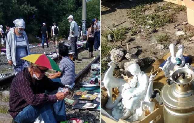 Как в Киеве выглядит самый большой блошиный рынок на "Почайне"